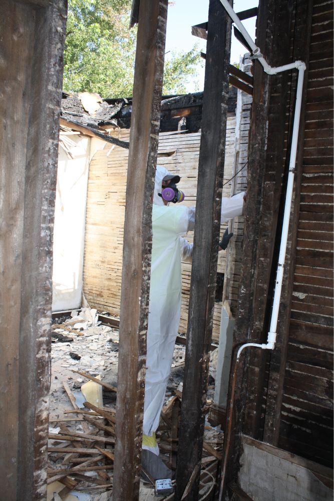 Water damage estimation and assessement