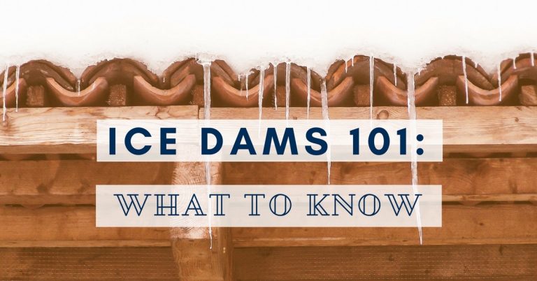 Ice Dams 101