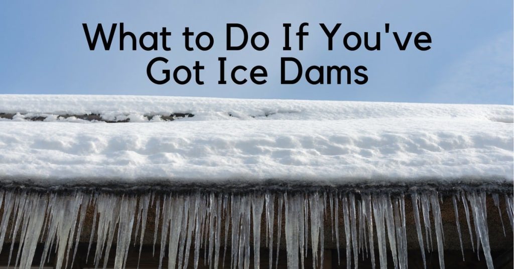 Ice Dams in Gutters