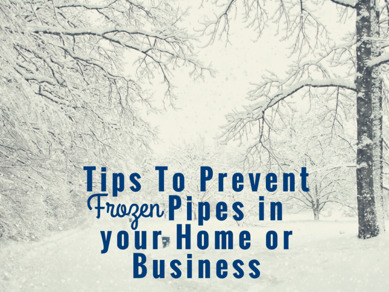 Tips to prevent pipes freezing