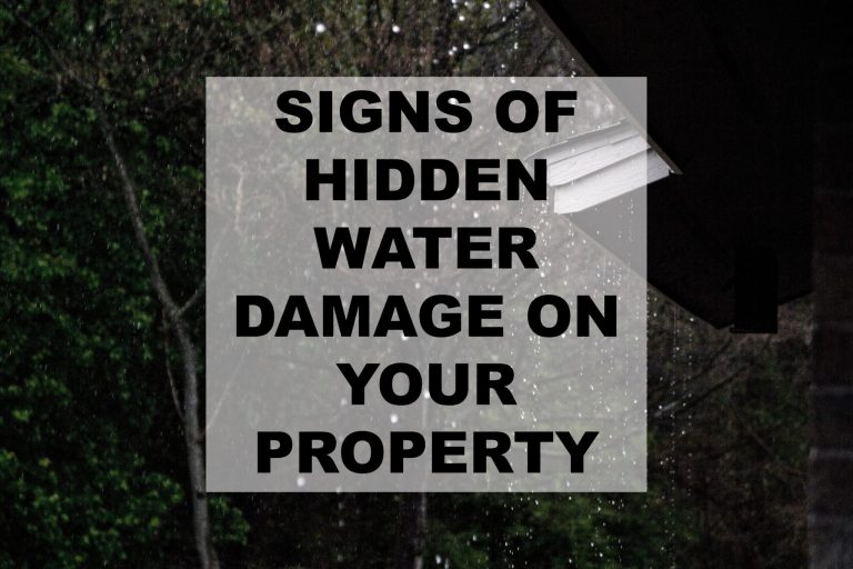 hidden water damage
