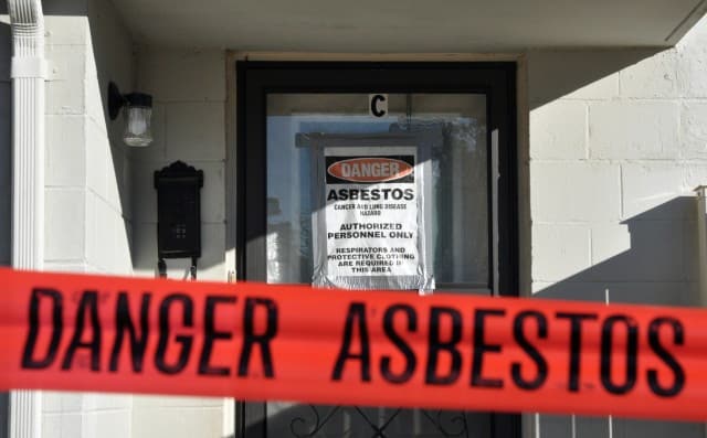 danger asbestos removal