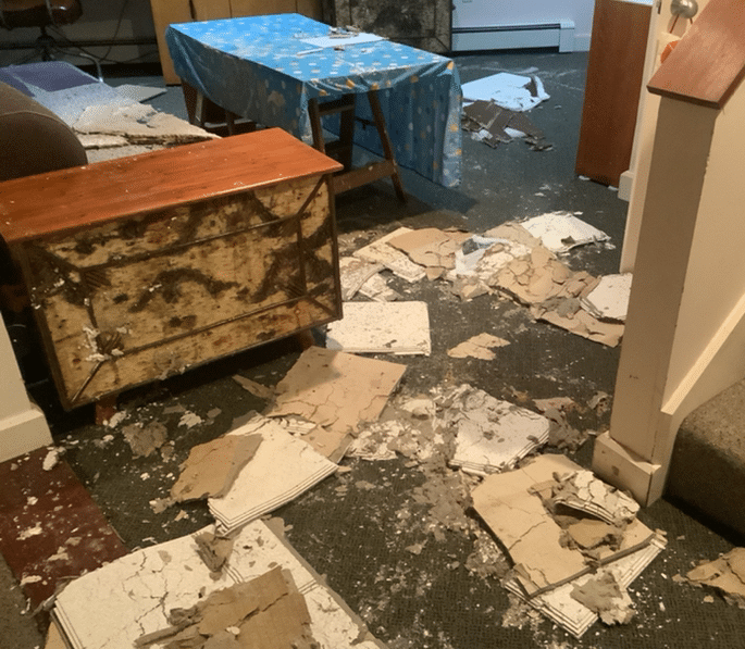 water damage