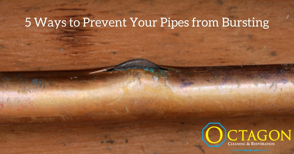 5 Ways to Prevent Your Pipes from Bursting