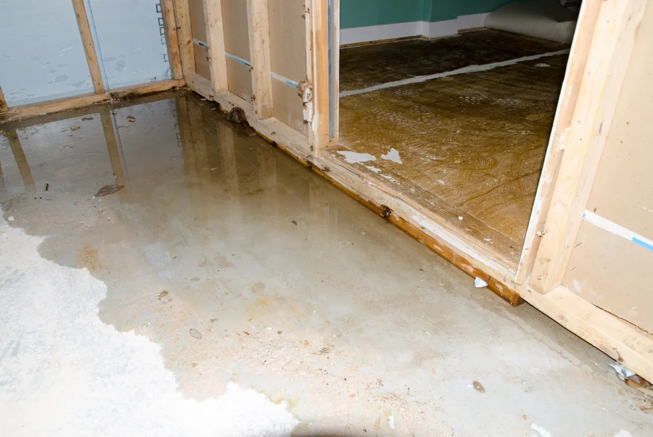 flooded basement